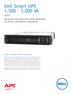 Dell Smart-UPS 1,500 – 3,000 VA