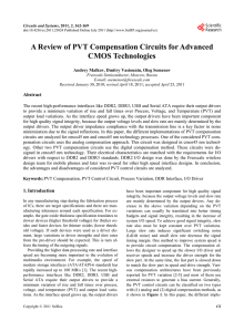 A Review of PVT Compensation Circuits for Advanced CMOS