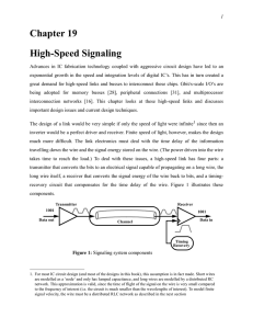 Chapter 19 High-Speed Signaling