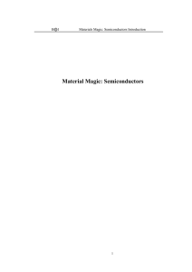 Material Magic: Semiconductors