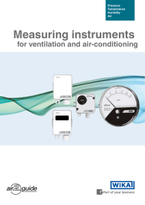 Measuring instruments