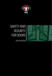 safety and security for doors