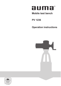 Mobile test bench