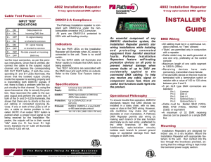 4802 Installers` Guide