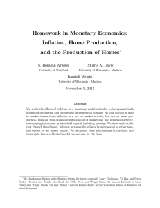Homework in Monetary Economics - American Economic Association