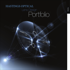 Portfolio - Hastings Optical Supplies