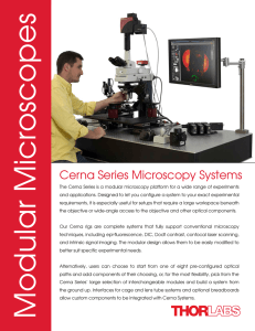 Cerna Microscopes Brochure