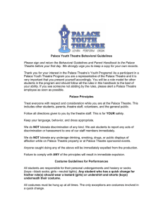Palace Youth Theatre Forms