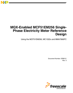 DRM121, MQX-Enabled MCF51EM256 Single