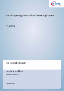 Anti-Tampering Solution for E-Meter Application