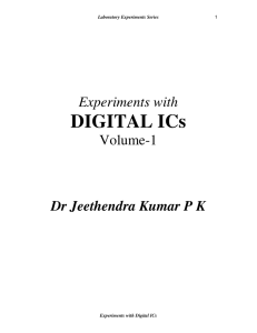 Experiments with DIGITAL ICs