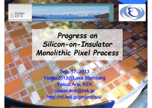 Progress on Silicon-on-Insulator Monolithic Pixel Process