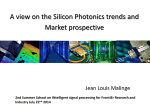 A view on the Silicon Photonics trends and Market prospective