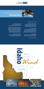 Idaho Wind Brochure