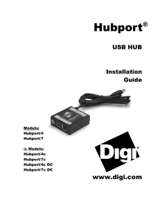 HUBPORT - Installation Guide