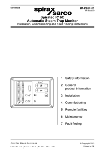 Spiratec R16C Automatic Steam Trap Monitor