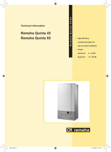 Quinta 46/65 – Technical Information