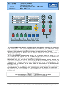 KEA 101 SPL0 Operating instructions