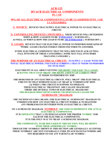 ACR-123 HVACR ELECTRICAL COMPONENTS