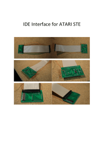 IDE Interface for ATARI STE