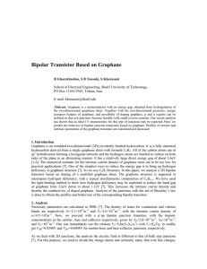 Bipolar Transistor Based on Graphane