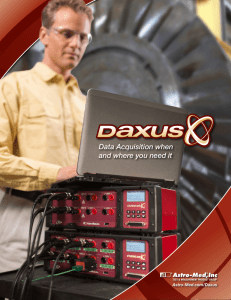 Data Acquisition when and where you need it