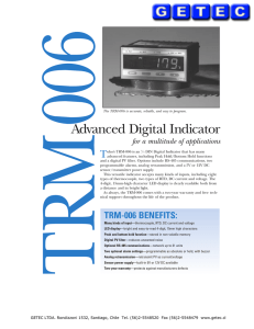 Advanced Digital Indicator