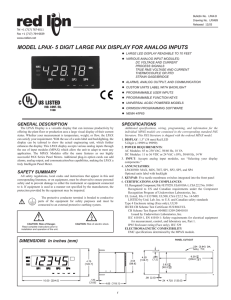 lpax- 5 digit large pax