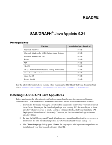 README--SAS/GRAPH Java Applets 9.21