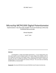 Ahmad Al-Qudaihi — Microchip MCP41XXX Digital Potentiometer