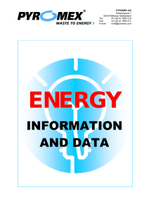 ENERGY - Sludge Facts