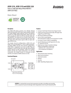 ASSR-1219-001E - Avago Technologies