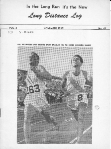 November 1959 - Road Runners Club of America