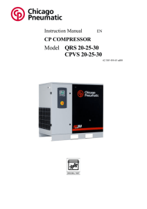 Model QRS 20-25-30 CPVS 20-25-30