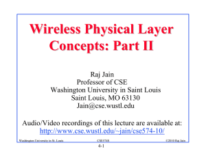 Wireless Physical Layer Concepts: Part II