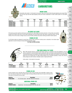 carburetors - Marshall Distributing