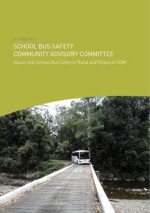 School bus safety report - Transport for NSW