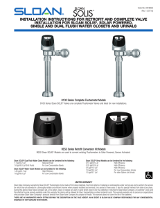 Installation Instructions for Retrofit and Complete