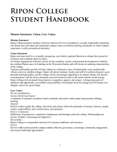 Ripon College Student Handbook