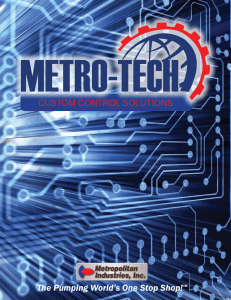 MetroTech Brochure - Metropolitan Industries, Inc.