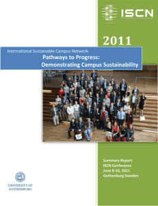 2011 ISCN Conference Summary - International Sustainable