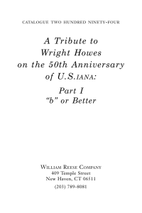 PDF - William Reese Company