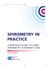 Spirometry in Practice - British Thoracic Society