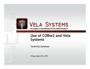to Vela Systems