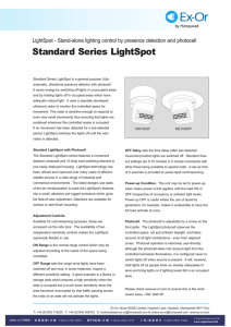 Standard Series LightSpot