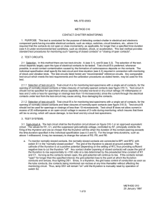 MIL-STD-202G METHOD 310 CONTACT