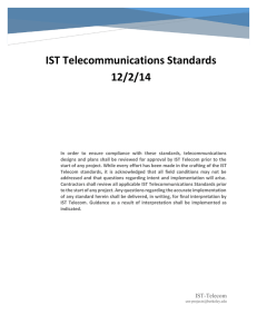 IST Telecommunications Standards