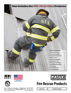 Fire Rescue Catalog