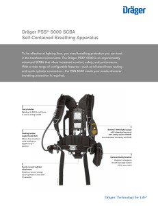 Product information: Dräger PSS 5000