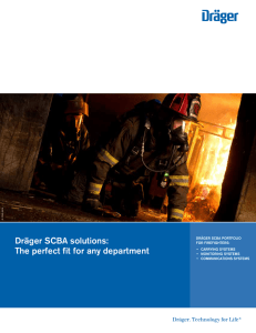Dräger SCBA solutions: The perfect fit for any